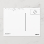 Uluru Briefkaart (Achterkant)