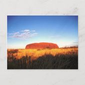 Uluru Briefkaart (Voorkant)