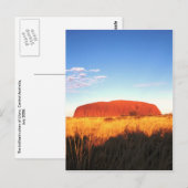 Uluru Briefkaart (Voorkant / Achterkant)