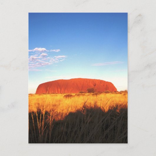 Uluru Briefkaart (Voorkant)
