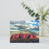 uluru briefkaart (Staand voorkant)