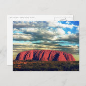 uluru briefkaart (Voorkant / Achterkant)