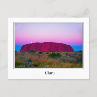 Uluru-Briefkaart Briefkaart