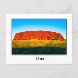 Uluru-Briefkaart Briefkaart