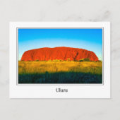 Uluru-Briefkaart Briefkaart (Voorkant)