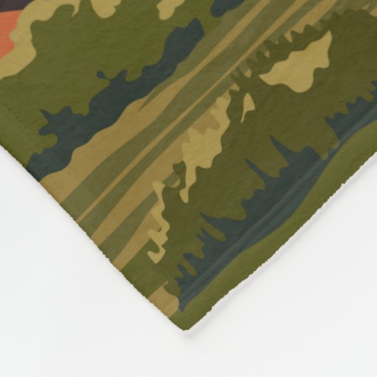 Uluru-Kata Tjuta National Park Australia  Fleece Deken (Hoek)