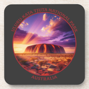 Uluru-Kata Tjuta National Park, Australië Bier Onderzetter