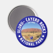 Uluru-Kata Tjuta National Park – Scenic Rock Magneet (Voorkant / Achterkant)