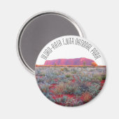 uluru kata tjuta park magneet (Voorkant / Achterkant)