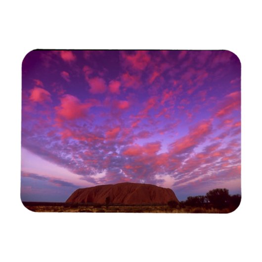 Uluru Mountain Flexibele magneet (Horizontaal)