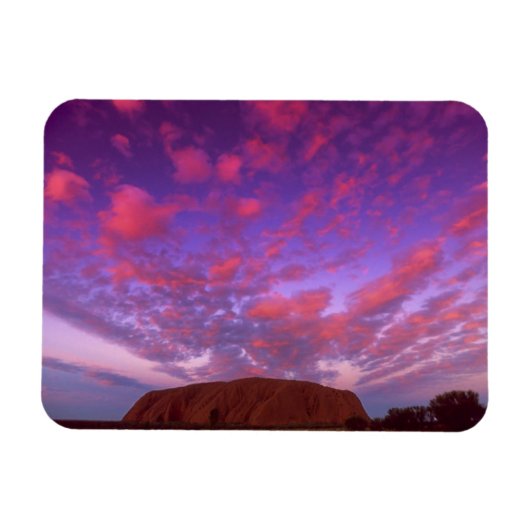 Uluru Mountain Flexibele magneet (Horizontaal)