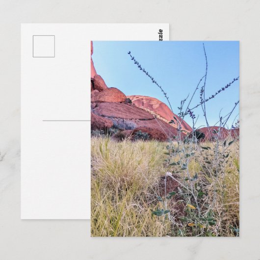 Uluru Northern Territory Briefkaart (Voorkant / Achterkant)