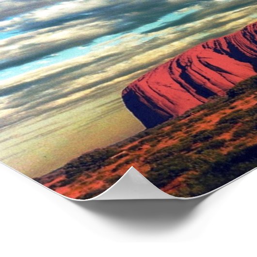 uluru poster (Hoek)