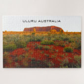 uluru rode centrumwoestijn legpuzzel (Horizontaal)