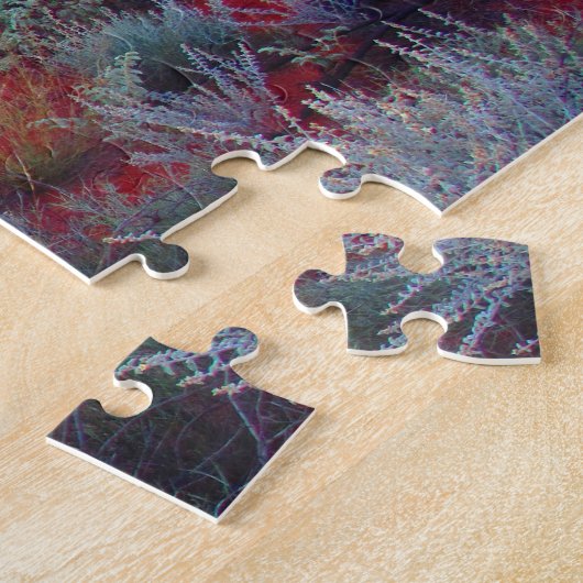 uluru rode woestijn legpuzzel (Zijkant)