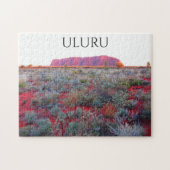 uluru rode woestijn legpuzzel (Horizontaal)