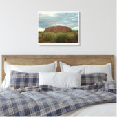 Uluru stretched canvas Print (Insitu (Slaapkamer))
