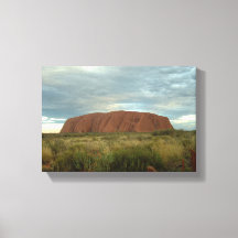 Uluru stretched canvas Print