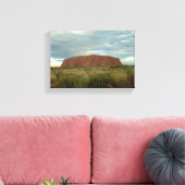 Uluru stretched canvas Print (Insitu (Woonkamer))