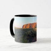 Uluru Sunrise en Desert Flora Mok (Voorkant links)