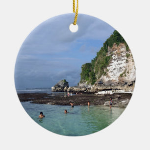 Uluwatu Bali tropisch eiland paradijs Keramisch Ornament