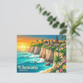 Uluwatu Indonesië Briefkaart (Staand voorkant)