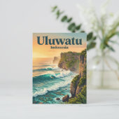 Uluwatu Indonesië Briefkaart (Staand voorkant)