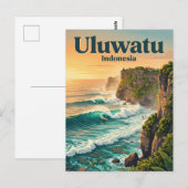 Uluwatu Indonesië Briefkaart (Voorkant / Achterkant)