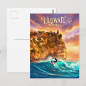 Uluwatu Indonesië Briefkaart (Voorkant / Achterkant)