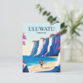 Uluwatu Indonesië Briefkaart (Staand voorkant)