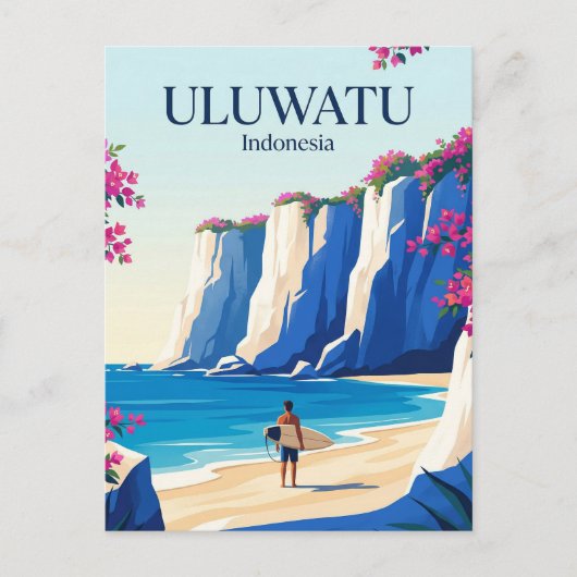 Uluwatu Indonesië Briefkaart (Voorkant)