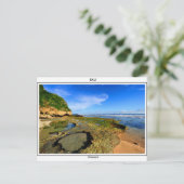 Uluwatu-strand Briefkaart (Staand voorkant)