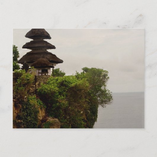 Uluwatu-tempel op Bali Briefkaart (Voorkant)