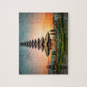 Uluwatu Temple, Bali gestileerd Legpuzzel (Verticaal)