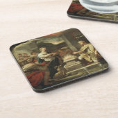 Ulyssen en Calypso Bier Onderzetter (Linkerzijde)