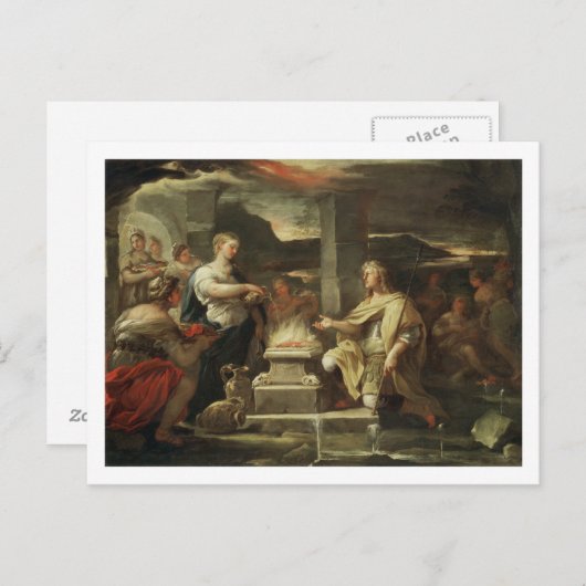 Ulyssen en Calypso Briefkaart (Voorkant / Achterkant)