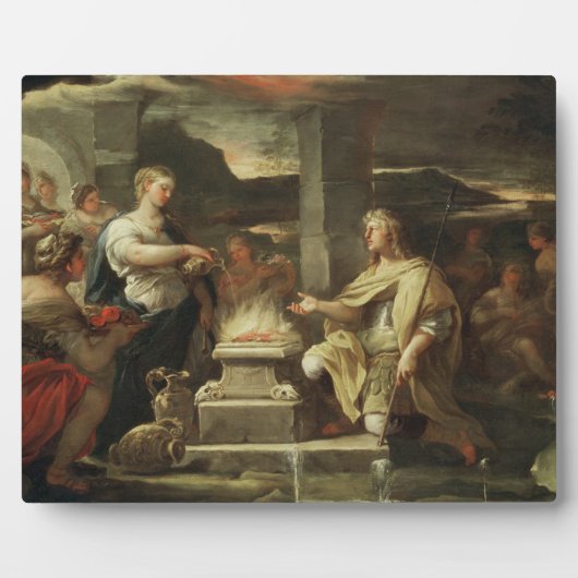 Ulyssen en Calypso Fotoplaat (Voorkant)