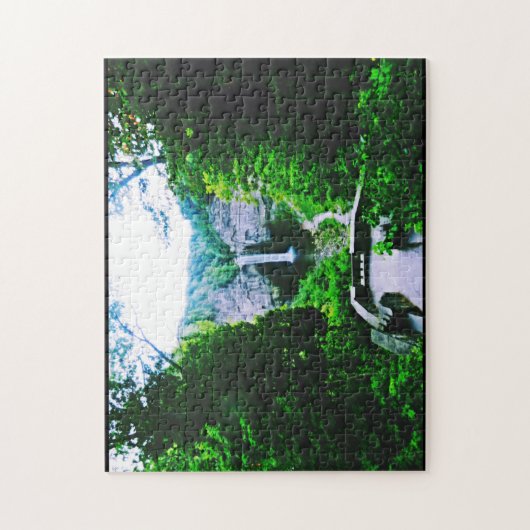 ULYSSEN NEW YORK TAUGHANNOCK HERFST puzzel Legpuzzel (Verticaal)