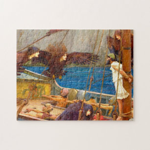 Ulysses and the Sirens door J.W. Waterhouse Legpuzzel