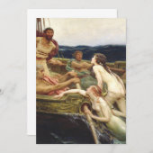 Ulysses and the Sirens - Herbert James Draper 1909 Kaart (Voorkant / Achterkant)