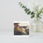 Ulysses and the Sirens - Herbert James Draper 1909 Vierkante Visitekaartje (Staand voorkant)