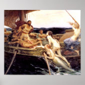 Ulysses and the Sirens Poster (Voorkant)