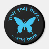 Ulysses Butterfly Magneet (Voorkant)