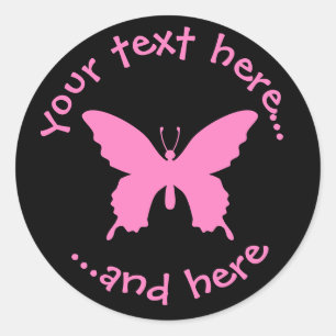 Ulysses Butterfly Ronde Sticker
