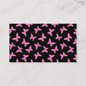 Ulysses Butterfly Visitekaartje (Achterkant)