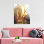 Ulysses Deriding Polyphemus, details van het schip Canvas Afdruk (Insitu (Woonkamer))