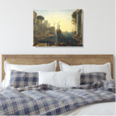 Ulysses die Chryseis teruggeven aan haar vader Canvas Afdruk (Insitu (Slaapkamer))