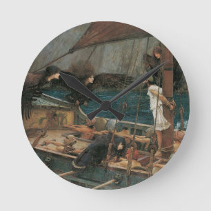 Ulysses en de Sirenen door John William Waterhouse Ronde Klok