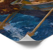 Ulysses en de Sirens door J.W. Waterhouse Poster (Hoek)