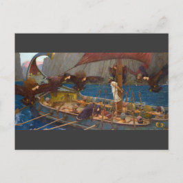 Ulysses en de Sirens van J.W. Waterhuis Briefkaart